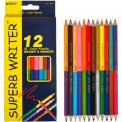 Кольорові олівці Марко 12 олівців двосторонніх замовити онлайн