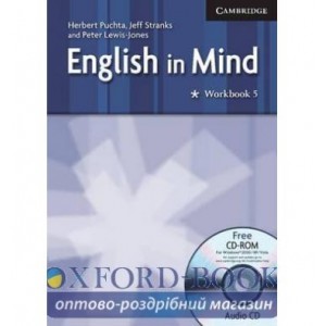 Робочий зошит English in Mind 5 workbook CD ISBN 9780521708975