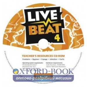 Диск Live Beat 4 Teacher Resource CD-ROM ISBN 9781447990642
