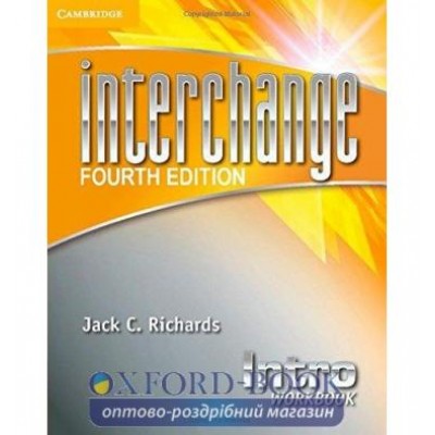 Робочий зошит Interchange 4th Edition Intro workbook Richards, J ISBN 9781107648715 заказать онлайн оптом Украина