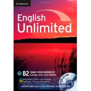 Підручник English Unlimited Combo Upper-Intermediate B Students Book+workbook DVD-ROMs (2) Tilbury, A ISBN 9781107660052