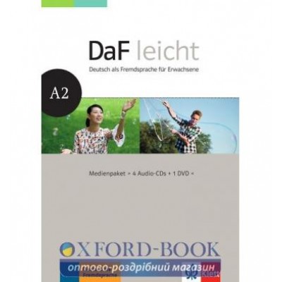 Книга DaF leicht Medienpaket A2 (CD+DVD) ISBN 9783126762588 замовити онлайн