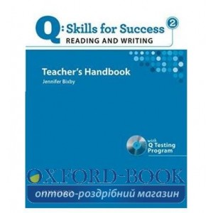 Книга для вчителя Skills for Success Reading and Writing 2 Teachers Book with CD-ROM ISBN 9780194756280