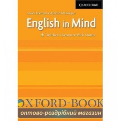 Книга English in Mind Starter Teachers Resource Pack ISBN 9780521750431 замовити онлайн