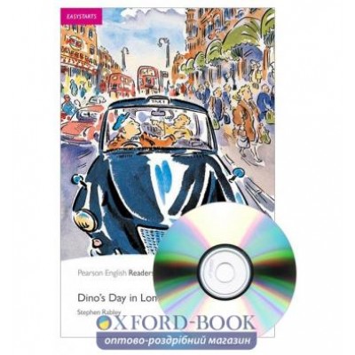 Книга Dinos Day in London + Audio CD ISBN 9781405880565 заказать онлайн оптом Украина