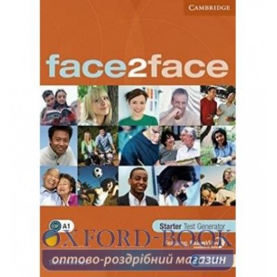 Тести Face2face Starter Test Generator CD-ROM Ackroyd, S ISBN 9780521745840 заказать онлайн оптом Украина
