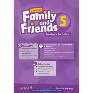 Книга для вчителя Family and Friends 2nd Edition 5 Teachers Book Plus Pack ISBN 9780194808873
