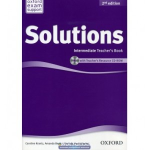 Книга для вчителя Solutions 2nd Edition Intermediate teachers book with CD-ROM Falla, T ISBN 9780194553728