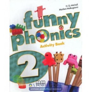 Книга Funny Phonics 2 workbook with Audio CD/CD-ROM ISBN 2000064703013