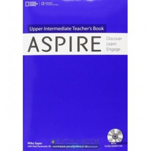 Книга для вчителя Aspire Upper-Intermediate teachers book with Classroom Audio CD Crossley, R ISBN 9781133564539