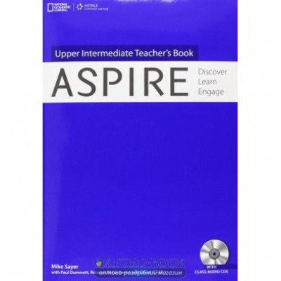 Книга для вчителя Aspire Upper-Intermediate teachers book with Classroom Audio CD Crossley, R ISBN 9781133564539 заказать онлайн оптом Украина