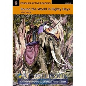 Книга Round the World in Eighty Days + Active CD ISBN 9781405884419