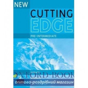 Робочий зошит Cutting Edge Pre-Interm New Workbook+key ISBN 9780582825116