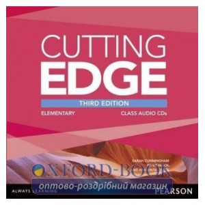Cutting Edge 3rd ed Elementary Class CDs adv ISBN 9781447906339-L