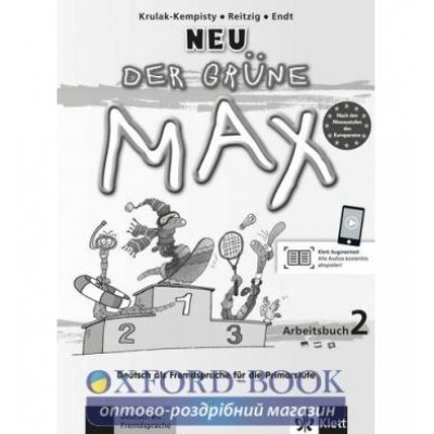 Робочий зошит Der Grune Max Neu: Arbeitsbuch 2 MIT Audio-CD (German Edition) ISBN 9783126050760 заказать онлайн оптом Украина