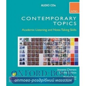 Диск Contemporary Topics Intro Audio CD(3) adv ISBN 9780132075190-L