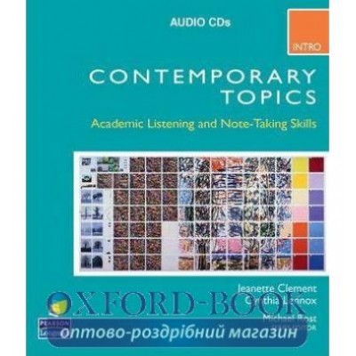 Диск Contemporary Topics Intro Audio CD(3) adv ISBN 9780132075190-L замовити онлайн