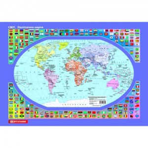 Пазли Світ Політична карта