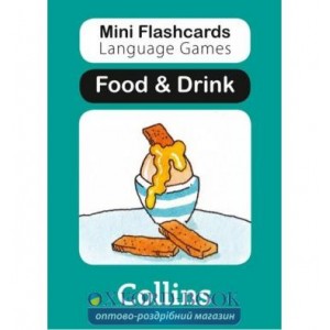 Картки Mini Flashcards Language Games Food & Drink ISBN 9780007522439