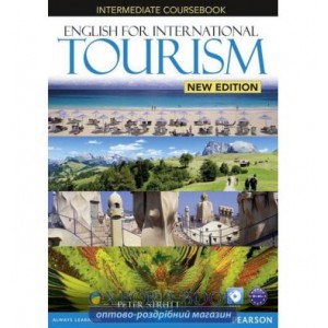 Підручник English for International Tourism New Intermediate Students Book with DVD ISBN 9781447923831