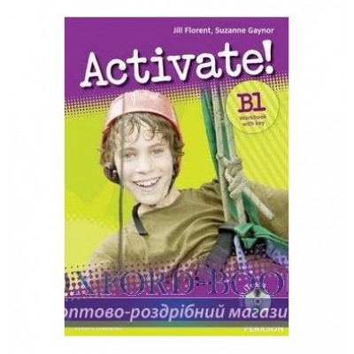 Робочий зошит Activate! B1 Workbook with CD-ROM ISBN 9781405884143 заказать онлайн оптом Украина