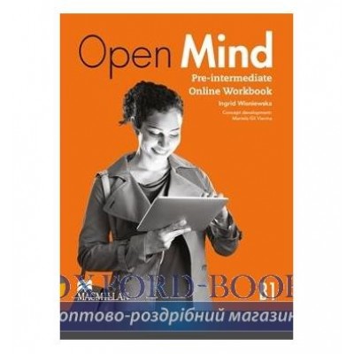 Робочий зошит Open Mind British English Pre-intermediate Online Workbook ISBN 9780230458741 заказать онлайн оптом Украина