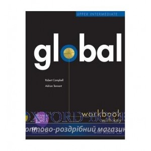 Робочий зошит Global Upper-Intermediate Workbook with key and Audio CD ISBN 9780230430310