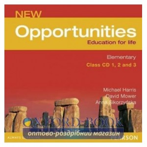 Диск Opportunities Elementary New Class CD (3) adv ISBN 9780582851894-L