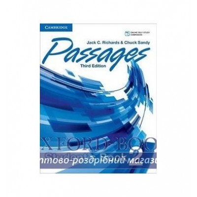 Підручник Passages 3rd Edition 2 Students Book Richards, J ISBN 9781107627079 заказать онлайн оптом Украина