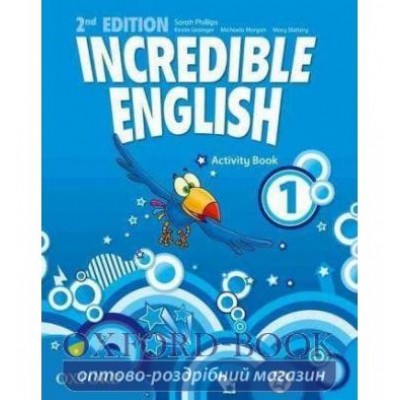 Робочий зошит Incredible English 2nd Edition 1 Activity book ISBN 9780194442404 заказать онлайн оптом Украина