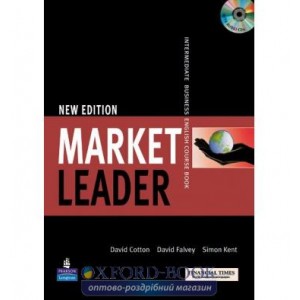 Підручник Market Leader Interm New Student Book+CD ISBN 9781405813365
