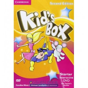Книга для вчителя Kids Box Second edition Starter Interactive DVD (NTSC) with Teachers Booklet Nixon, C ISBN 9781107631144