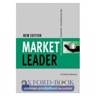 Тести Market Leader Pre-Interm New Test File ISBN 9781405813051 замовити онлайн