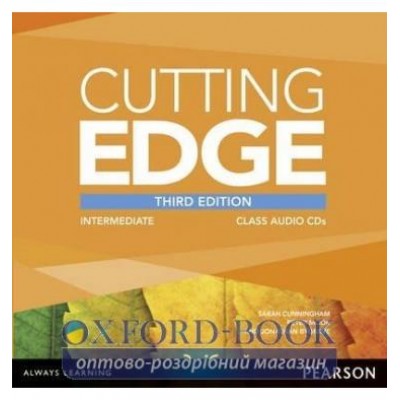 Cutting Edge 3rd ed Intermediate Class CDs adv ISBN 9781447906445-L замовити онлайн