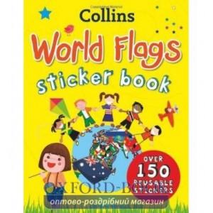 Книга World Flags. Sticker Book ISBN 9780007481439