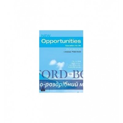 Робочий зошит Opportunities Pre-Interm New Workbook ISBN 9780582854185 заказать онлайн оптом Украина