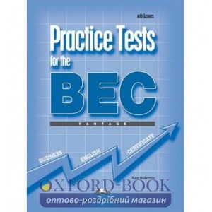 Підручник Practice Test for the BEC vantage Students Book with answers ISBN 9781845589158