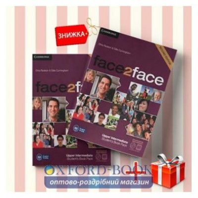 Книги face2face Upper-intermediate Students Book & workbook (комплект: Підручник и Робочий зошит) Cambridge ISBN 9781107422018-1 замовити онлайн