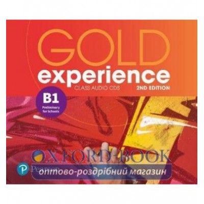 Диск Gold Experience 2ed B1 Class CD adv ISBN 9781292194523-L заказать онлайн оптом Украина