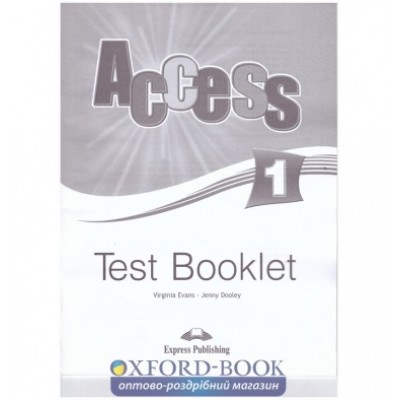 Книга Acces 1 Test Booklet ISBN 9781848622814 замовити онлайн
