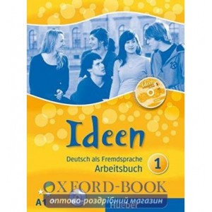 Робочий зошит Ideen 1 Arbeitsbuch mit CD zum Arbeitsbuch + CD-ROM Krenn, W ISBN 9783191018238