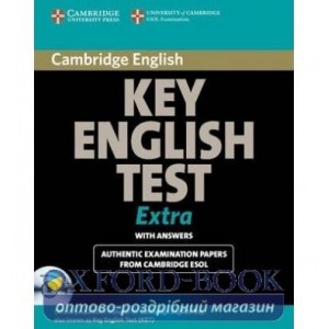 Підручник KET Extra Students Book with answers and CD-ROM ISBN 9780521714341