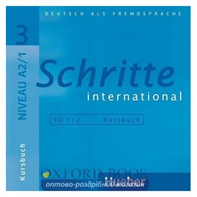 Schritte International 3 (A2/1) CDs ISBN 9783190418534 замовити онлайн