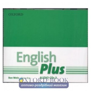 Диски для класса English Plus 3: Class Audio CDs (4) ISBN 9780194748742