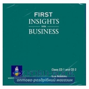 Диск First Insight Into Business New Class CDs (2) ISBN 9780582771345-L