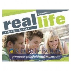 Диск Real Life Elementary Class CDs (4) adv ISBN 9781405897297-L