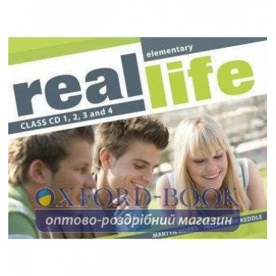 Диск Real Life Elementary Class CDs (4) adv ISBN 9781405897297-L заказать онлайн оптом Украина