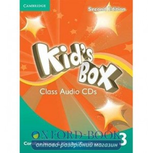 Диск Kids Box Second edition 3 Class Audio CDs (2) Nixon, C ISBN 9781107654648