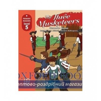 Level 5 The Three Musketeers with CD-ROM Dumas, A ISBN 9786180525205 замовити онлайн