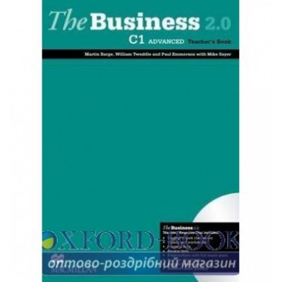 Книга для вчителя The Business 2.0 C1 Advanced Teachers Book with Teachers Resource Disc ISBN 9780230438088 купить оптом Украина